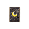 Fashion Sun Moon Alloy Plating Unisex Brooches