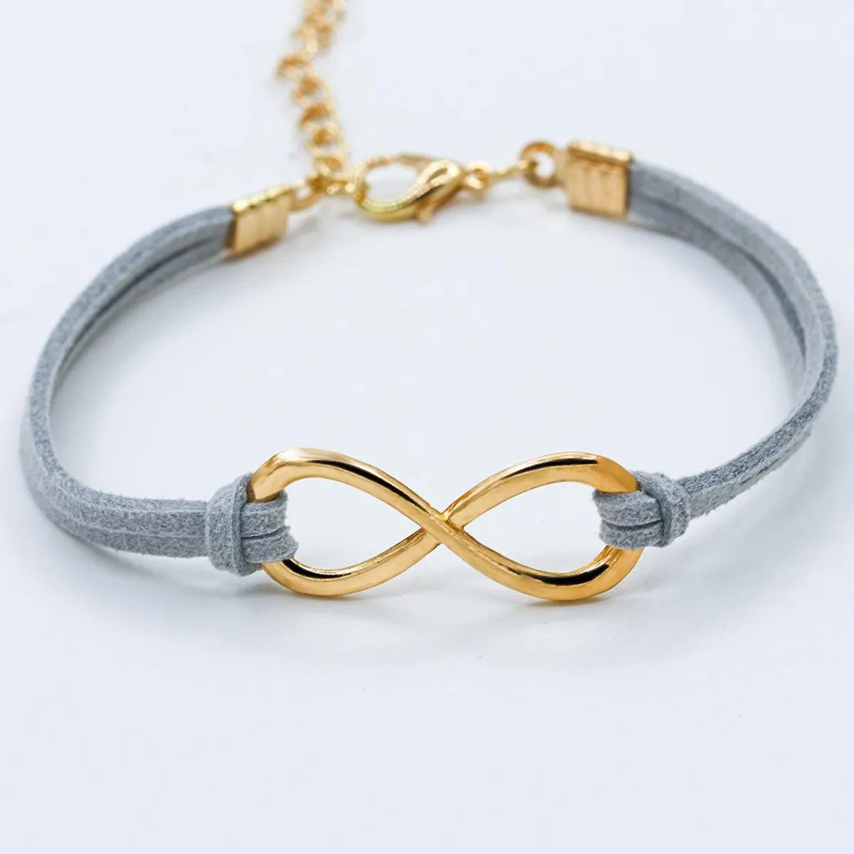 Fashion Letter Alloy Plating Women's Bracelets