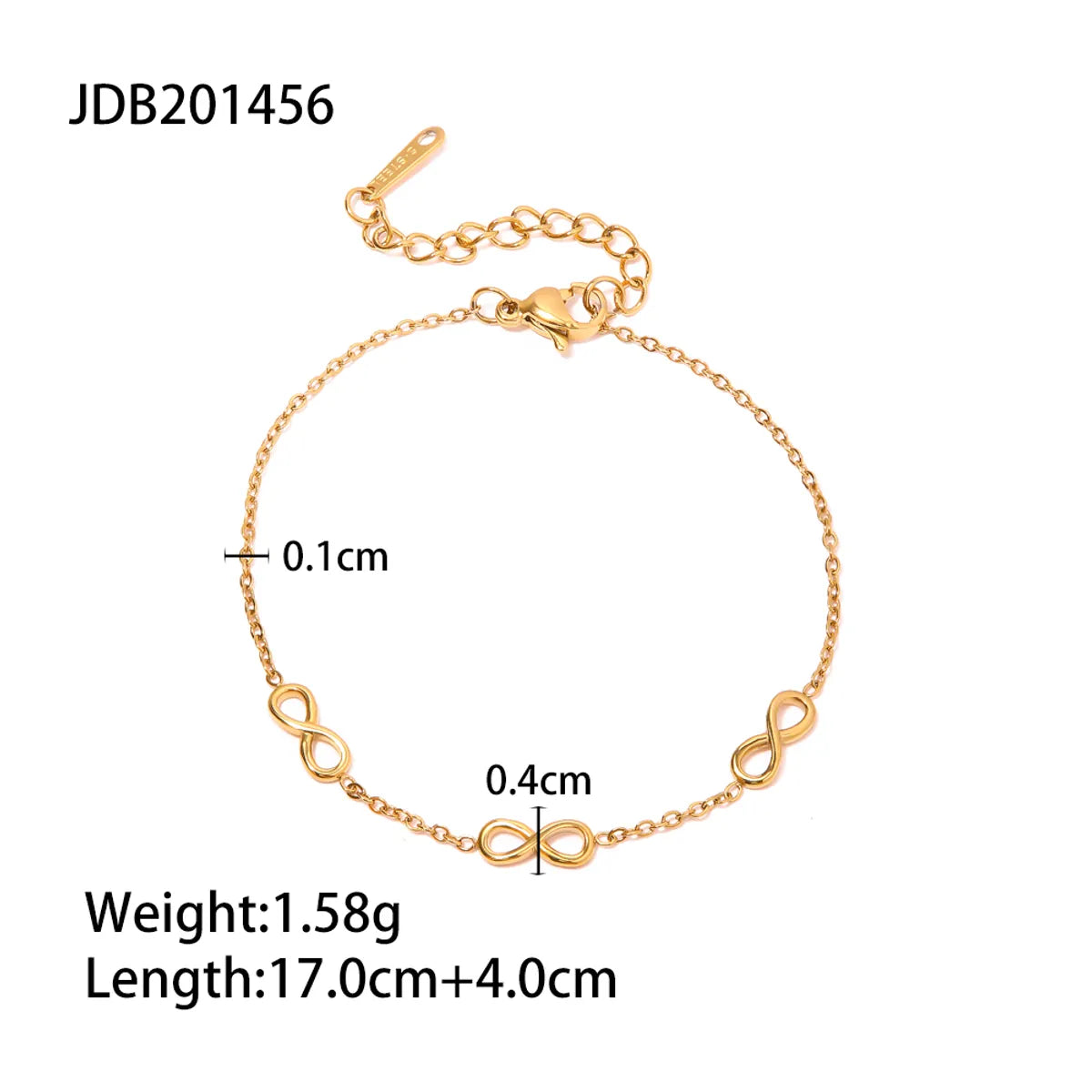 Fashion Symbol Stainless Steel Bracelets In Bulk