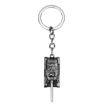 Fashion Tank Metal Unisex Keychain 1 Piece