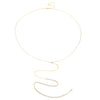 Fashion Tassel Round Bead Waist Chain Body Chain For Women