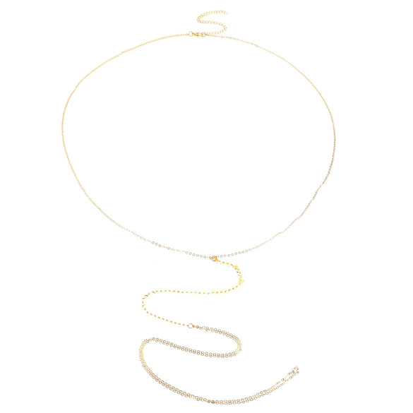 Fashion Tassel Round Bead Waist Chain Body Chain For Women