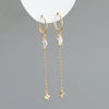 Fashion Tassel Sterling Silver Plating Dangling Earrings 1 Pair