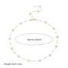 Fashion Temperament Retro Love Water Drops Bells Pearl Stainless Steel Accessories Bracelet Necklace Suit With Electroplating