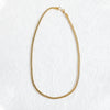 Fashion Thick Chain Necklace Stainless Steel 18K Goldplated Hiphop Rock Style