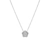 Fashion Titanium Steel Five Leaf Clover Electroplated Jewelry Set Necklace Bracelet