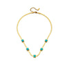 Fashion Titanium Steel Snake Bone Chain Geometric Clavicle Necklace With Electroplating