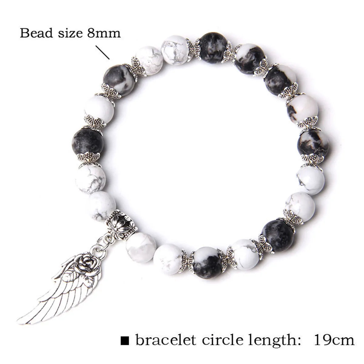 Fashion Tree Natural Stone Agate Handmade Bracelets 1 Piece