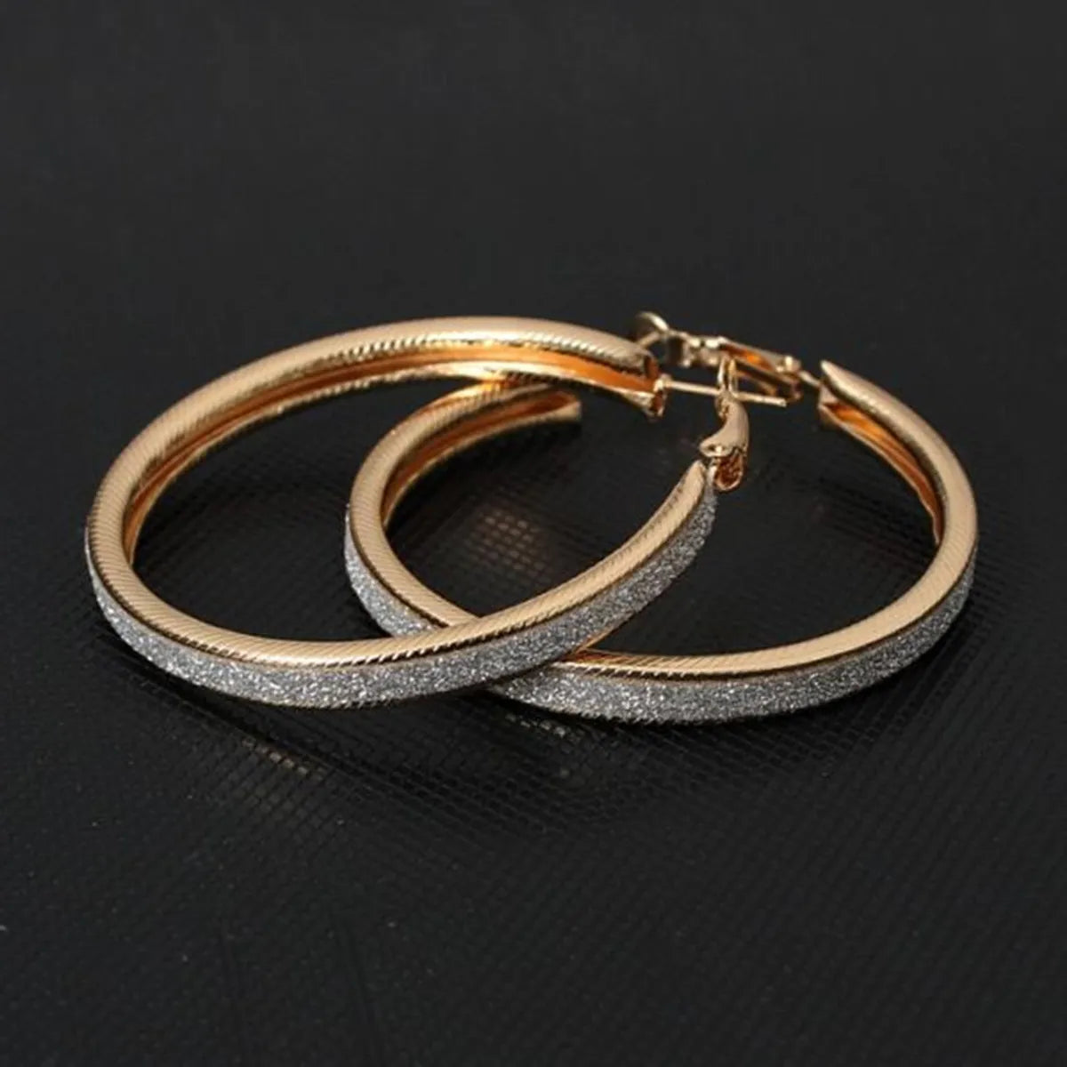 Fashion Geometric Plating Alloy No Inlaid Earrings