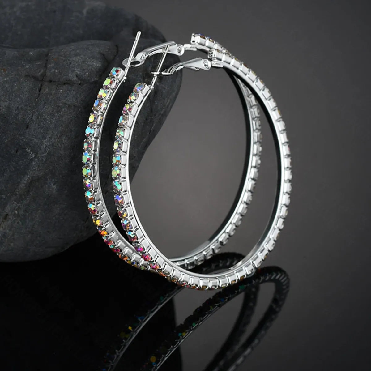 Fashion Geometric Plating Alloy Earrings