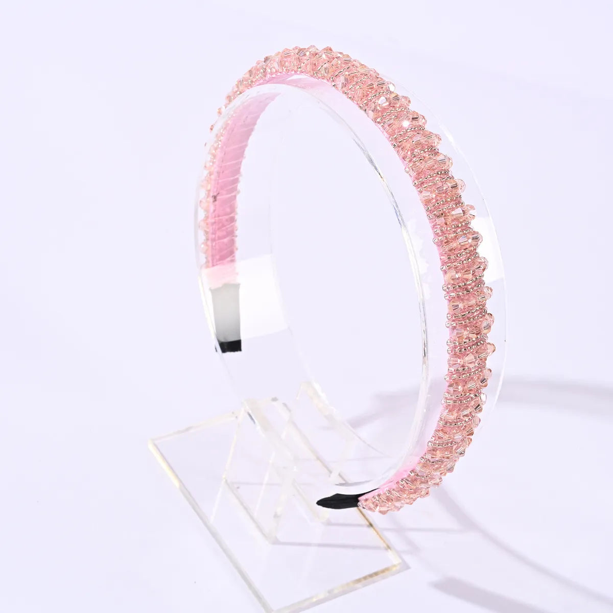 Fashion U Shape Geometric Crystal Hair Band 1 Piece