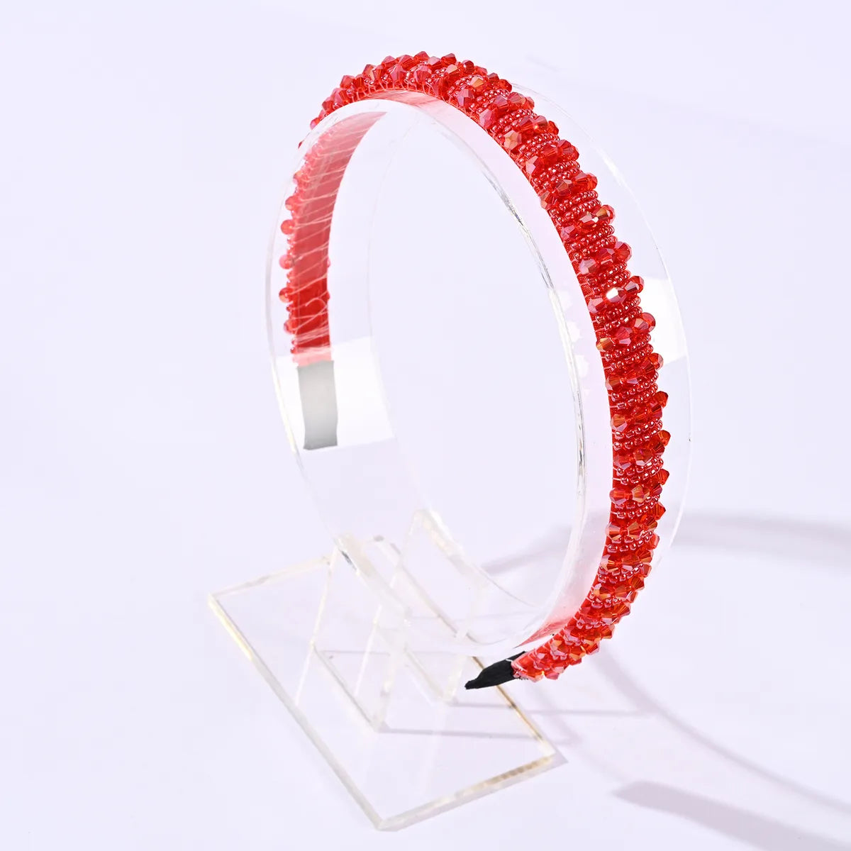 Fashion U Shape Geometric Crystal Hair Band 1 Piece