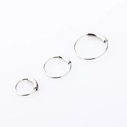 Fashion U Shape Metal Earrings 1 Piece