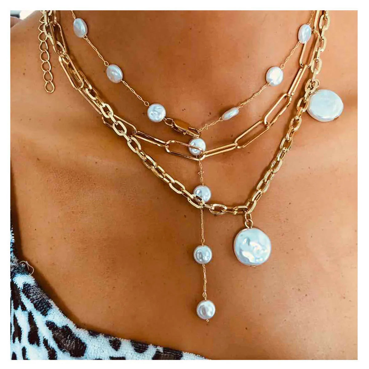 Fashion Geometric Wholesale Necklace