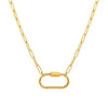 Fashion Versatile Necklace Accessories Stainless Steel Titanium Steel Geometric Electroplating Light Luxury Style Unisex
