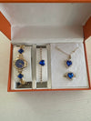 Fashion Watch Jewelry Set Alloy And Stainless Steel Round Dial