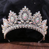 Fashion Water Droplets Crown Alloy Rhinestone Crown 1 Piece