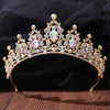 Fashion Water Droplets Crown Alloy Rhinestone Crown 1 Piece