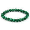 Fashion Wild Malachite Bracelet Mixed Material Electroplating