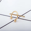 Fashion Women C Cross Single Ear Cuff Clip Earrings Alloy Alloyen Nhdp136149