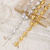Fashion Women's Plastic Yshaped Water Drop Heart Tassel Necklace With Electroplating