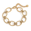 Fashion Women's Stainless Steel Geometric Bracelet With Microsetting