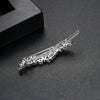 Fashion Zircon Copper Hairpin Geometric Side Clip For Women Bridal Hair Accessory Gift