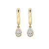 Fashionable Diamondencrusted Zircon Drop Earrings Accessible Luxury Style