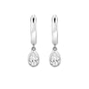 Fashionable Diamondencrusted Zircon Drop Earrings Accessible Luxury Style