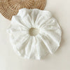 Fashionable Lace Hollow Triangle Fabric Handmade Women's Head Accessories Hair Tie