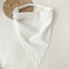 Fashionable Lace Hollow Triangle Fabric Handmade Women's Head Accessories Hair Tie