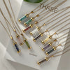 Fashionable Openable Perfume Bottle Pendant Necklace Stainless Steel Organic Glass Geometric Street Style Electroplating