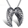 Fashionable Retro Men's Titanium Steel Thor Hammer Pendant Necklace With Baking Paint And Cartoon Characters Pattern