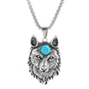 Fashionable Retro Men's Titanium Steel Thor Hammer Pendant Necklace With Baking Paint And Cartoon Characters Pattern