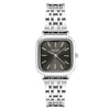 Fashionable Square Steel Band Women's Quartz Watch With Simple Cute Design And Alloy Case And Strap