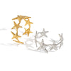 Fashionable Stylish Fivepointed Star Titanium Steel Bracelet For Girls With Electroplating Jewelry Wholesale