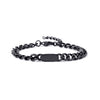 Fashionable Titanium Steel Bracelet With Geometric Pattern For Unisex Polished Simple And Personalized