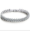 Fashionable Women's Diamondencrusted Quartz Bracelet Watch With Starry Sky Design Alloy Case Rose Gold Buckle And Round Dial