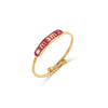 Fashionable Women's Stainless Steel Ring Jewelry 18K Gold Plated With Geometric Pattern And Adjustable Opening