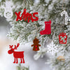 Felt Pendant Ornaments Christmas Tree Decorations Nonwoven Snowman Ornaments Party Decoration