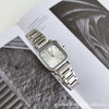 Female Student Fashion Square Alloy Case Steel Band Watch