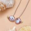 Fish Necklace Copper Natural Baroque Shaped Pearl Chain Electroplated Animal Pattern Jewelry