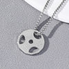 Fitness Dumbbell Pendant Necklace Geometric Pattern Titanium Steel Stainless Steel Electroplating Unisex Versatile
