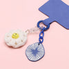 Flannel Handmade Multipurpose Mobile Phone Case Connecting Hanging Piece Antiloss Gasket In Modern Art Style