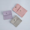 Flannel Velvet Jewelry Storage Bag Doublesided Perforated Snap Wholesale