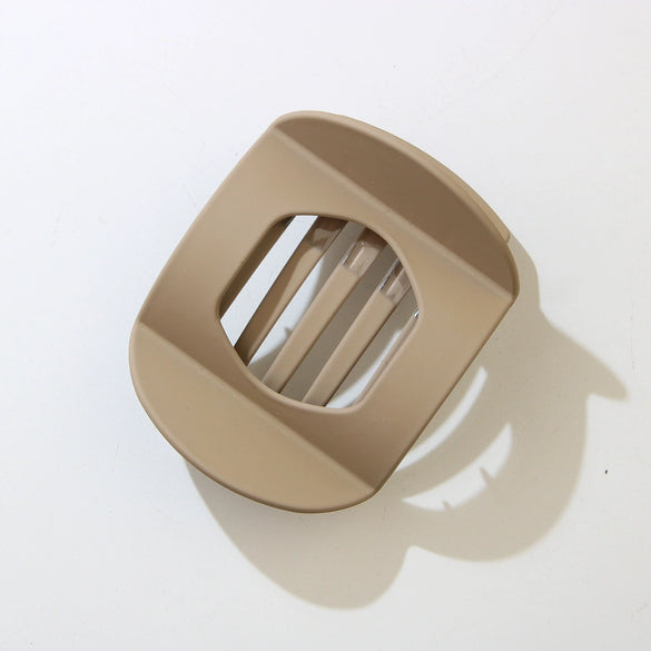 Flat Ingot Duckbill Clip Hairpin For Women Office Lady Style Geometric Ps Painted