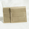 Flip Gift Imitation Leather Pu Jewelry Packaging Bag Thermal Transfer Printing For Necklace Ring Storage