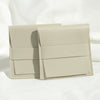 Flip Gift Imitation Leather Pu Jewelry Packaging Bag Thermal Transfer Printing For Necklace Ring Storage