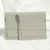 Flip Gift Imitation Leather Pu Jewelry Packaging Bag Thermal Transfer Printing For Necklace Ring Storage