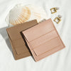 Flip Gift Imitation Leather Pu Jewelry Packaging Bag Thermal Transfer Printing For Necklace Ring Storage